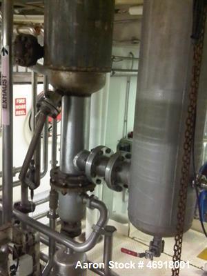 Used Pfaudler Wipe Film Evaporator