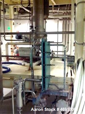 Used Pfaudler Wipe Film Evaporator