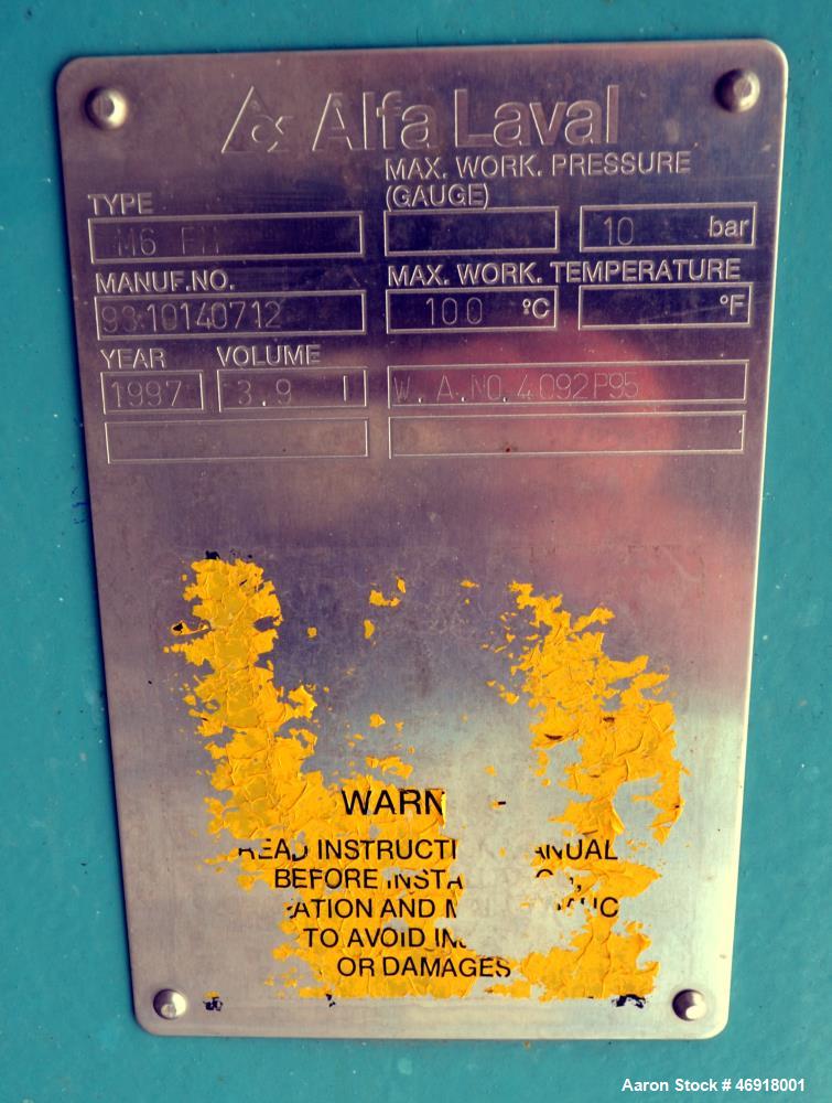 Used Pfaudler Wipe Film Evaporator