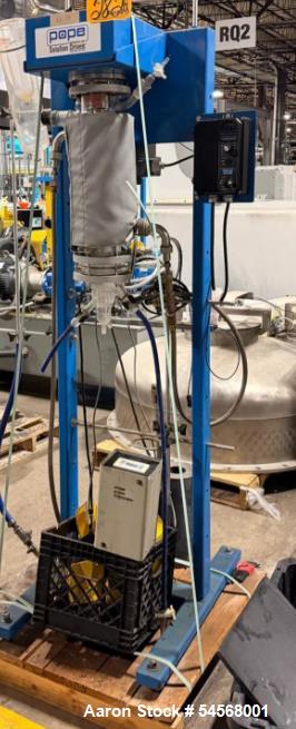 Used Pope Solution Driven Whip Film Evaporator