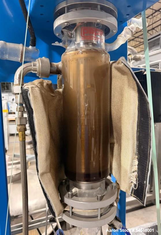 Used Pope Solution Driven Whip Film Evaporator