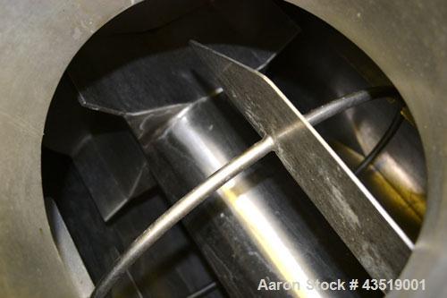 Used Votator Turba-Film Agitated Thin Film Evaporator, Model 18-072, 316L Stainless Steel.  26 Square feet heat transfer area. (1) 18” Diameter x 72” long vertical chamber with a 4 point rotor. Inter...