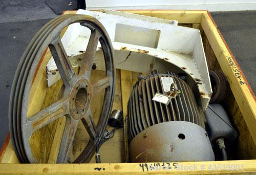 Used Votator Turba-Film Agitated Thin Film Evaporator, Model 18-072, 316L Stainless Steel.  26 Square feet heat transfer area. (1) 18” Diameter x 72” long vertical chamber with a 4 point rotor. Inter...