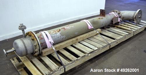 Used Votator Turba-Film Agitated Thin Film Evaporator, Model 18-072. 316L Stainless steel. 26 square feet heat transfer area. (1) 18" diameter x 72" long vertical chamber with a 4 point rotor. Intern...