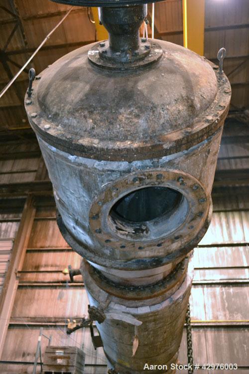 Used Stainless Steel Votator Turba-Film Agitated Thin Film Evaporator, Model 30