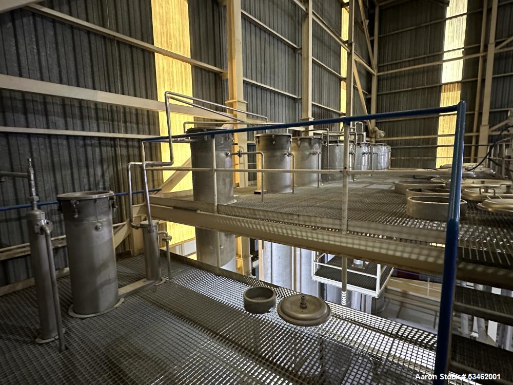 Wiegand TVR-6-Effect High Concentrator Evaporator,