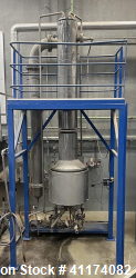 Used BRODR. HETLAND HIFS 6 Pilot Falling Film Vacuum Evaporator – 316L Stainless Steel Protein Processing System
