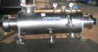 Used Artisan Rotoherm evaporation system, consisting of (1) 5 sq ft surface area Artisan Rototherm counter-curent evaporator, 316L stainless steel construction, approximately 18