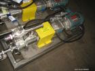 Used Artisan Rotoherm evaporation system, consisting of (1) 5 sq ft surface area Artisan Rototherm counter-curent evaporator, 316L stainless steel construction, approximately 18