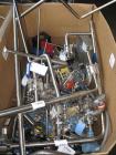 Used Artisan Rotoherm evaporation system, consisting of (1) 5 sq ft surface area Artisan Rototherm counter-curent evaporator, 316L stainless steel construction, approximately 18
