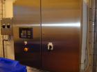 Used APV 2 Stage Evaporator, Capacity Approximately 4400 lbs/hr (2000 Kg/hr) finished product consisting of: (2) APV evaporators 29.25” diameter x 46.8” straight side (750 mm diameter x 1200 mm strai...