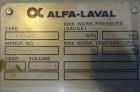 Used- Alfa-Laval Centri-Therm Centrifugal Evaporator, Model CT-6