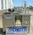 Used Artisan Single Cylinder Thin Film Evaporator, Model Protherm 50.  .5 square feet, horizontal, 316 stainless steel contact areas. 3-7/8