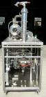 Used Artisan Single Cylinder Thin Film Evaporator, Model Protherm 50.  .5 square feet, horizontal, 316 stainless steel contact areas. 3-7/8