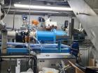 Used Artisan Horizontal Thin Film Evaporator,  316 Stainless steel.