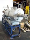 Used Buss SMS Canzler Horizontal Conical Thin Film Evaporator, Model SAKO KH-01