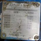 Used Buss SMS Canzler Horizontal Conical Thin Film Evaporator, Model SAKO KH-01