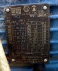 Used Buss SMS Canzler Horizontal Conical Thin Film Evaporator, Model SAKO KH-01