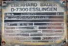Used GEA Canzler Evaporator, Model 850/12 KOK, 316 Stainless Steel. Approximate 129 square feet (12 square meter) surface area. Approximate 33-1/2