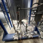 Used BRODR. HETLAND HIFS 6 Pilot Falling Film Vacuum Evaporator – 316L Stainless Steel Protein Processing System