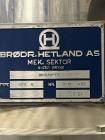Used BRODR. HETLAND HIFS 6 Pilot Falling Film Vacuum Evaporator – 316L Stainless Steel Protein Processing System