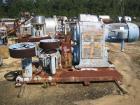 Used Luwa Wipe Film Evaporator, Model L850/6300/HT