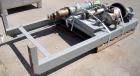 Used Luwa Thin Film Evaporator, model LN-0012, 316 stainless steel, vertical.1.4 square feet.3
