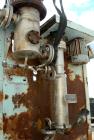 Used Luwa Thin Film Evaporator, model LN-0012, 316 stainless steel, vertical.1.4 square feet.3
