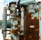 Used Luwa Thin Film Evaporator, model LN-0012, 316 stainless steel, vertical.1.4 square feet.3