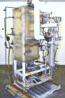 Used Luwa Thin Film Evaporator, Model NL-082/500/14, 316 Stainless Steel. Approximately 1.4 square feet surface area, 3