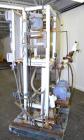 Used Luwa Thin Film Evaporator, Model NL-082/500/14, 316 Stainless Steel. Approximately 1.4 square feet surface area, 3