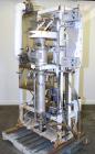 Used Luwa Thin Film Evaporator, Model NL-082/500/14, 316 Stainless Steel. Approximately 1.4 square feet surface area, 3