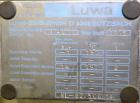 Used Luwa Thin Film Evaporator, Model NL-082/500/14, 316 Stainless Steel. Approximately 1.4 square feet surface area, 3