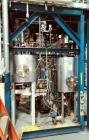 Used- Pfaudler 1.2 Square Foot Wiped Film Evaporator System.