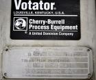 Used Votator Turba-Film Agitated Thin Film Evaporator, Model 18-072, 316L Stainless Steel.  26 Square feet heat transfer area. (1) 18” Diameter x 72” long vertical chamber with a 4 point rotor. Inter...
