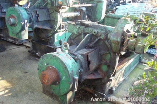 Used Anderson Expeller, 55" Duo. 1.5 to 2 tons of meal and oil per hour, capacity 8831. Manufactured circa 1960. Having a 6" diameter x 55" long tapered expeller press shaft powered by a 75 hp, 1775 ...