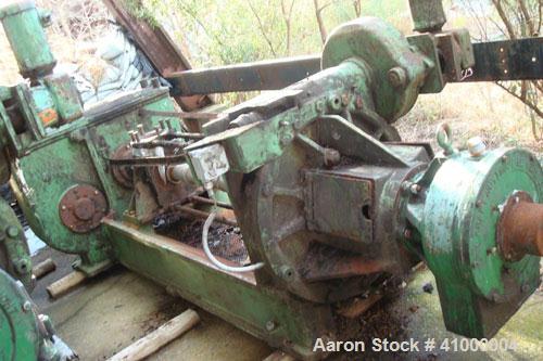 Used Anderson Expeller, 55" Duo. 1.5 to 2 tons of meal and oil per hour, capacity 8831. Manufactured circa 1960. Having a 6" diameter x 55" long tapered expeller press shaft powered by a 75 hp, 1775 ...