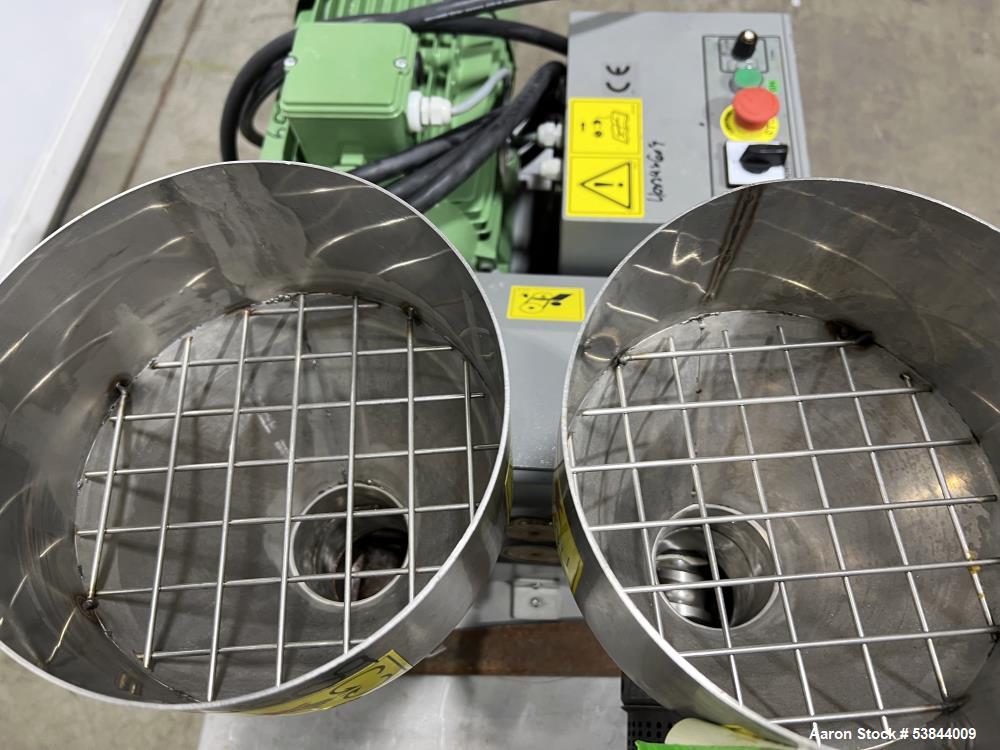 Used Oil Press GmbH & Co Model KK40/F – 40 kg/h Capacity, Dual Hopper