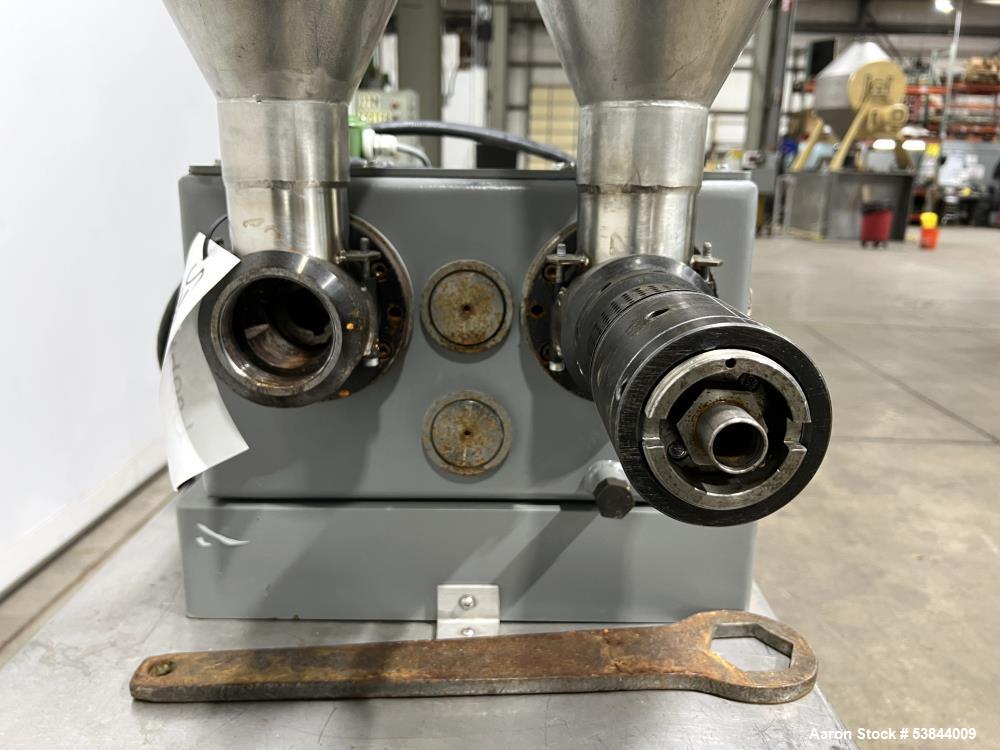 Used Oil Press GmbH & Co Model KK40/F – 40 kg/h Capacity, Dual Hopper