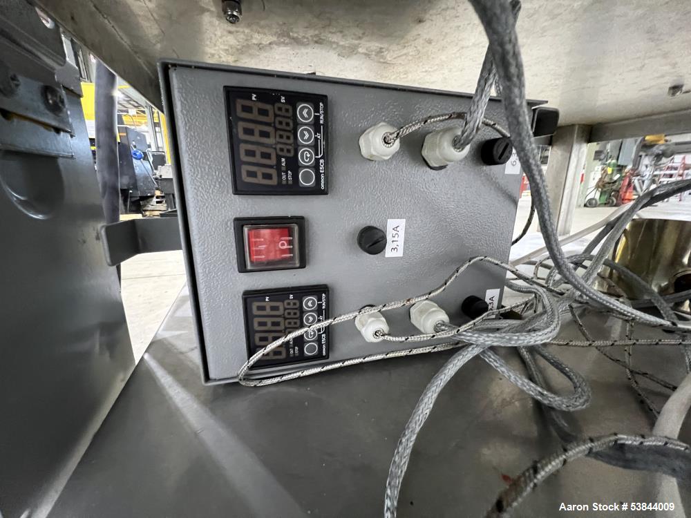 Used Oil Press GmbH & Co Model KK40/F – 40 kg/h Capacity, Dual Hopper