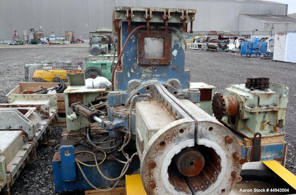 Used MIG Extruder, Model 350C, Carbon Steel. Ap