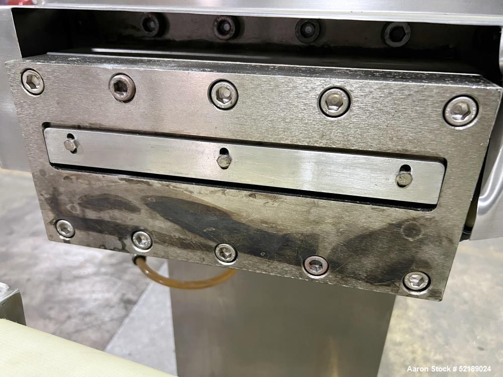 Used Twin Screw Extruder for Chiclets, Electrically Heated, 5" Screws, Food Processing