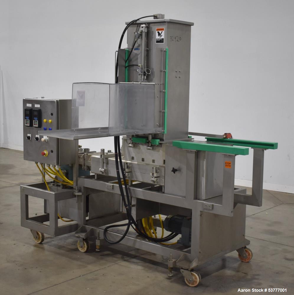 Used Shortening Extrusion System – Block Feed, Waukesha 064 PD Pump – Twin Feed Screws, Allen Bradley VFDs