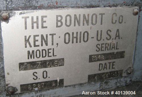 Used: Bonnot extruder, model 8