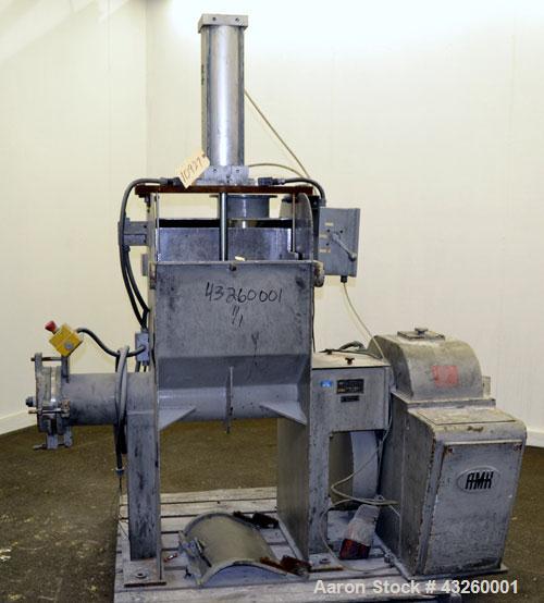 Used Stainless Steel AMK Ram Fed Extruder
