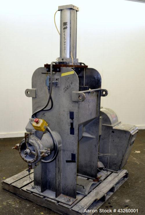 Used Stainless Steel AMK Ram Fed Extruder