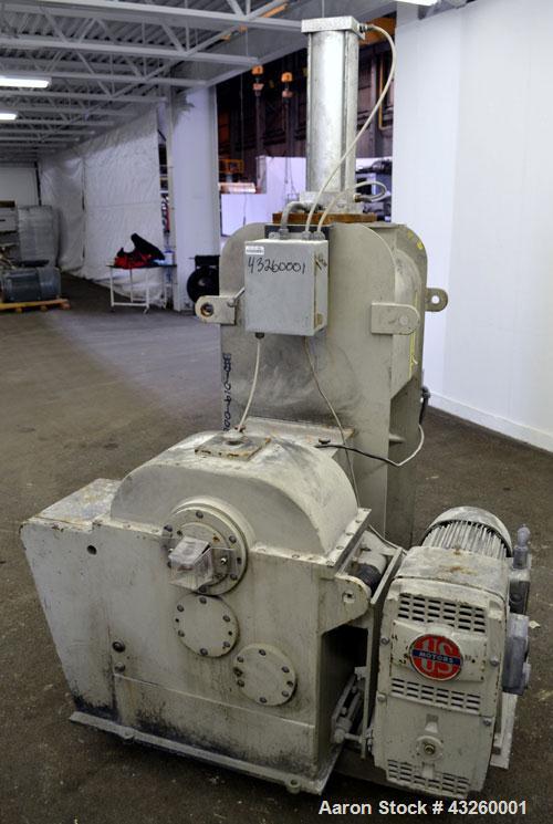 Used Stainless Steel AMK Ram Fed Extruder