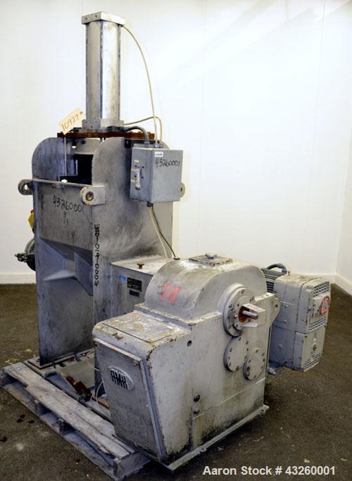 Used Stainless Steel AMK Ram Fed Extruder