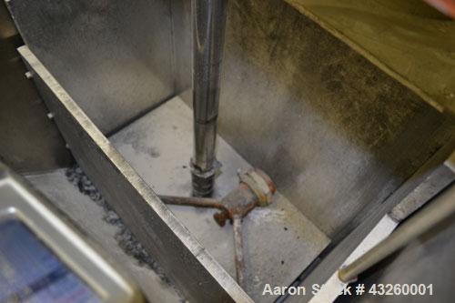 Used Stainless Steel AMK Ram Fed Extruder