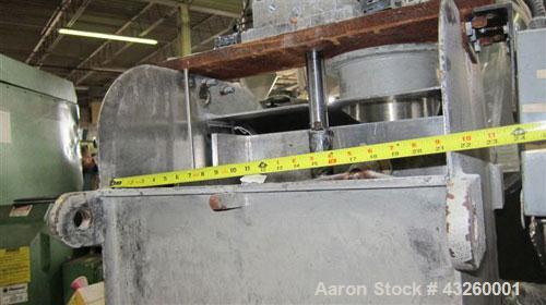 Used Stainless Steel AMK Ram Fed Extruder